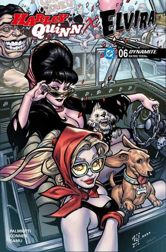 Harley Quinn X Elvira #6 Cover B Chad Hardin Variant (NM)