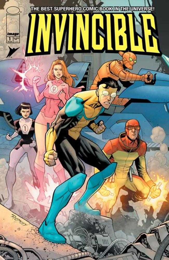 Invincible Foil Edition #1 Reprint Cover C Ryan Ottley & Nathan Fairbairn Variant (NM)