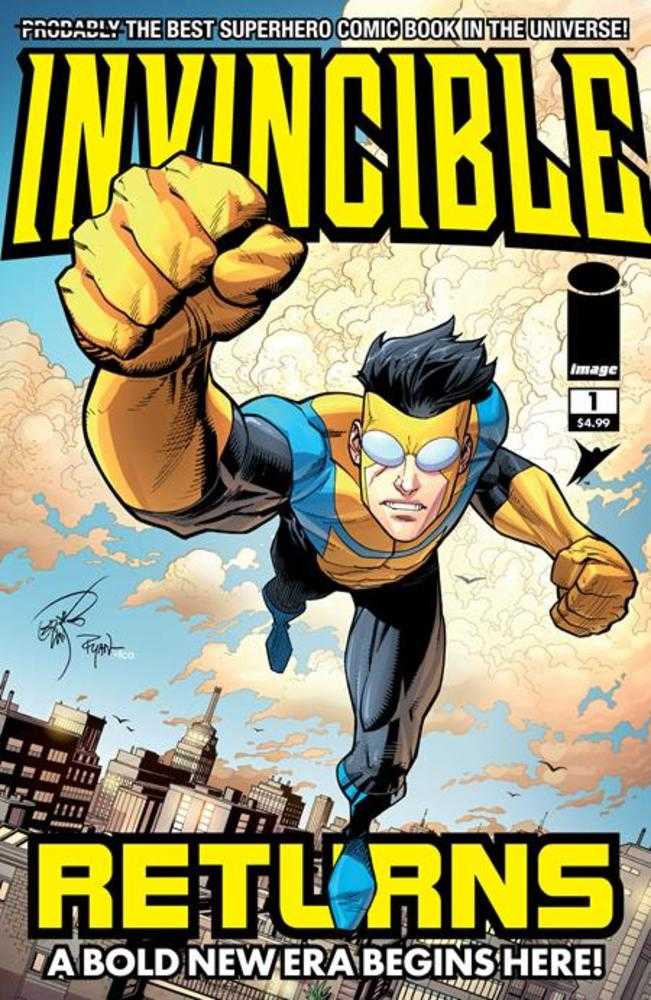 Invincible Returns Facsimile Edition #1 Cover B Erik Larsen & Ryan Ottley Variant (NM)
