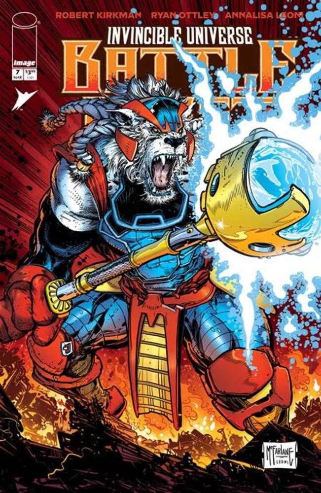 Invincible Universe Battle Beast #7 Cover B Todd McFarlane & Annalisa Leoni Variant (NM)