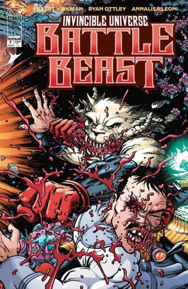 Invincible Universe Battle Beast #7 Cover C 1:10 Chris Burnham Variant (NM)