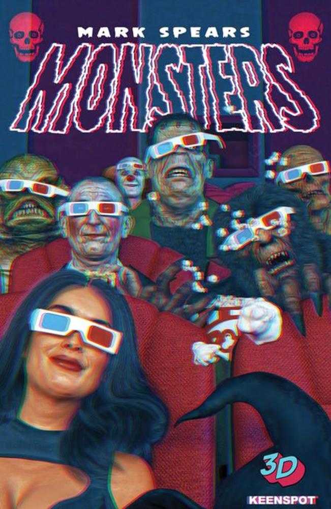 Mark Spears Monsters #9 Cover D Mark Spears Monsters Matinee 3 D Variant (NM)