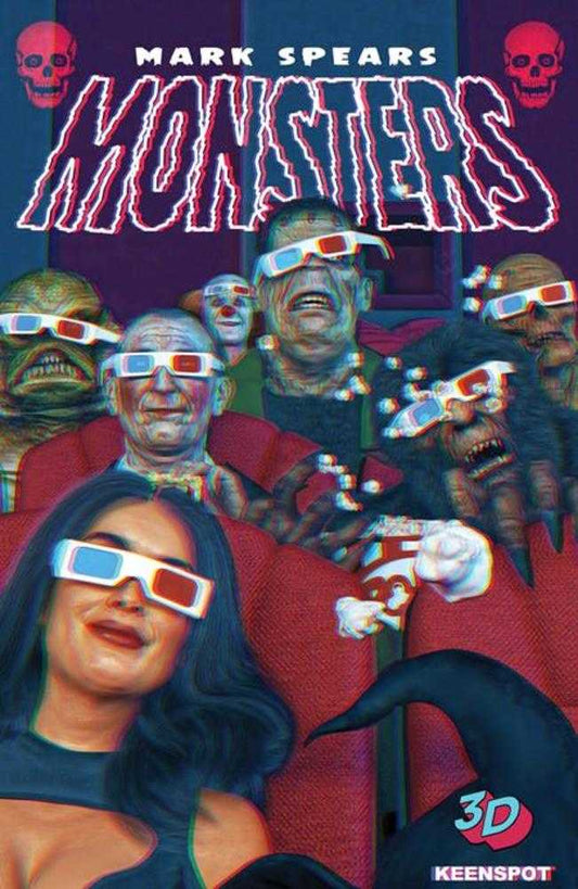 Mark Spears Monsters #9 Cover D Mark Spears Monsters Matinee 3 D Variant (NM)