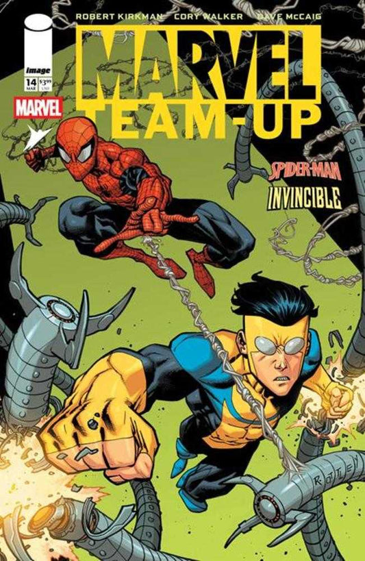Marvel Teamup #14 Facsimile Edition Cover B Ryan Ottley & Dave Mccaig Variant (NM)