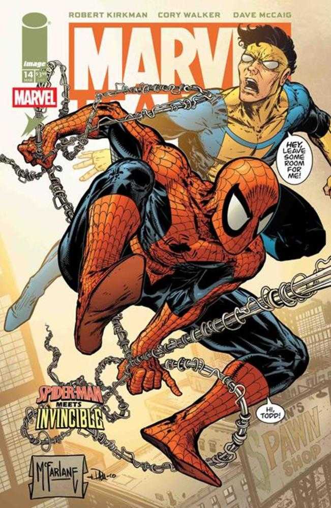 Marvel Teamup #14 Facsimile Edition Cover D Todd McFarlane & Dave Mccaig Variant (NM)