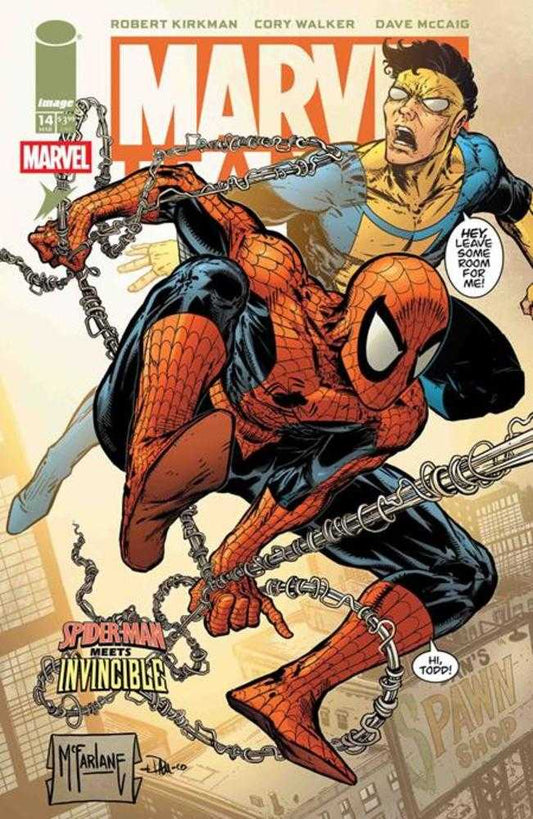 Marvel Teamup #14 Facsimile Edition Cover D Todd McFarlane & Dave Mccaig Variant (NM)