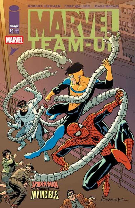 Marvel Teamup #14 Facsimile Edition Cover F Alex Saviuk & Dave Mccaig Variant (NM)