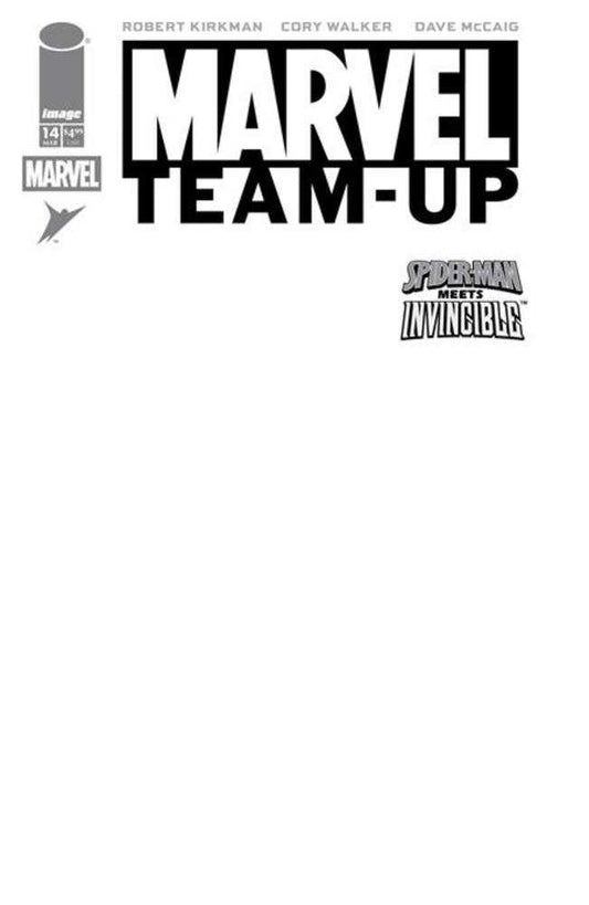 Marvel Teamup #14 Facsimile Edition Cover G Blank Sketch Variant (NM)