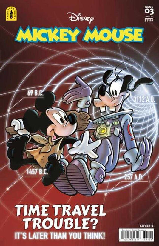 Mickey Mouse Legacy #333 Ripples In Time Part 2 (Of 2) Cover B Giorgio Cavazzano Variant (NM)