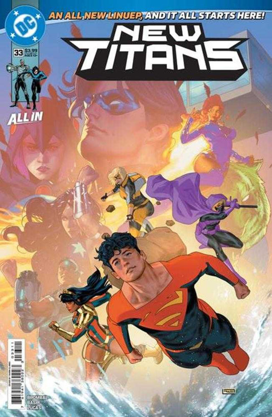 New Titans #33 Cover A Taurin Clarke (NM)