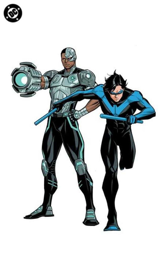 New Titans #33 Cover F Sami Basri Corner Box Spot Foil Variant (NM)