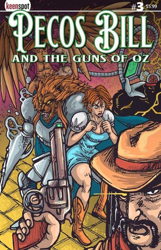 Pecos Bill & The Guns Of Oz #3 Cover B Bryce Oquaye Variant (Mature) (NM)