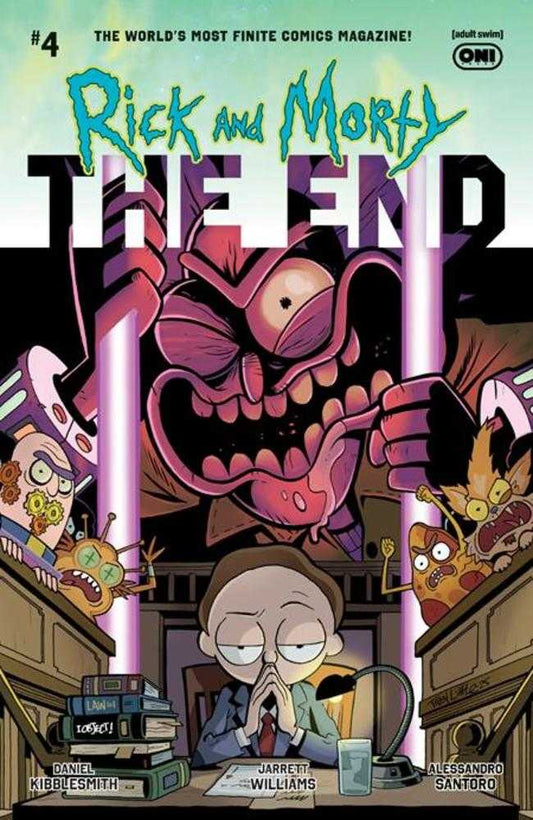 Rick And Morty The End #4 (Of 6) Cover B Troy Little Variant (NM)