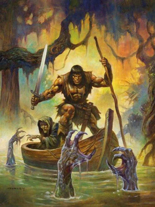 Savage Sword Of Conan #13 Cover D Alex Horley Full Art Variant (Mature) (NM)