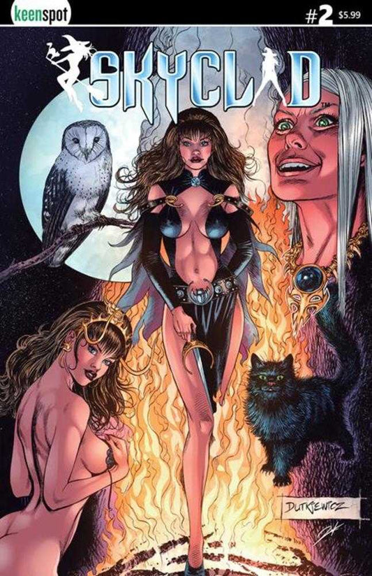 Skyclad #2 Cover B Michal Dutkiewicz Flame On Variant (Mature) (NM)