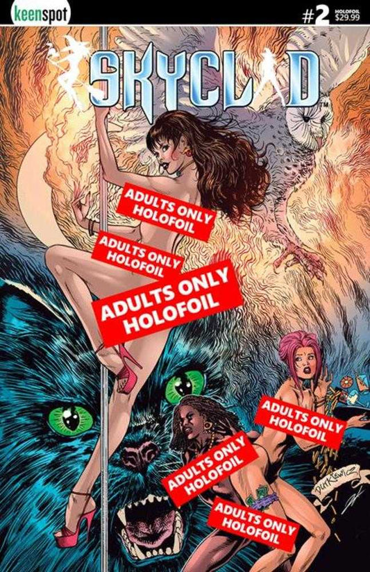 Skyclad #2 Cover D Michal Dutkiewicz Adults Only Holofoil Flip Variant (Mature) (NM)