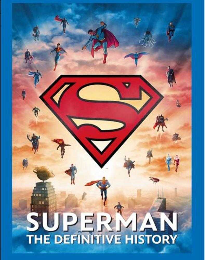 Superman Hardcover The Definitive History (NM)