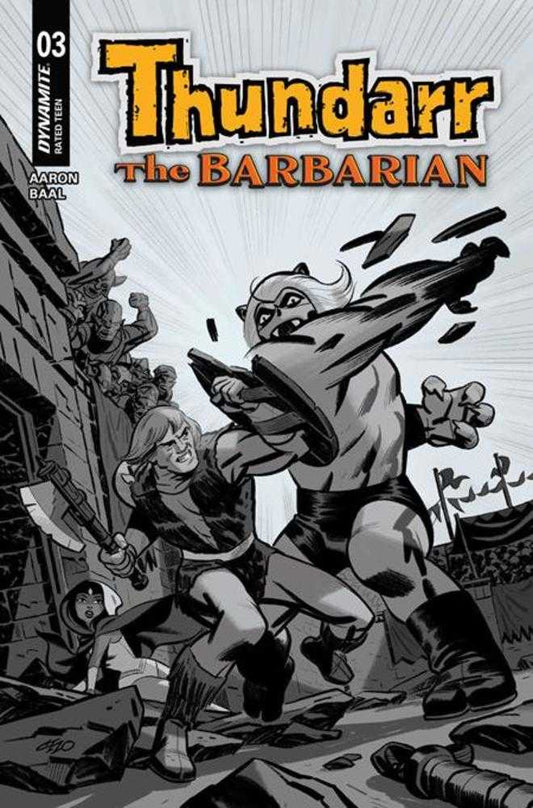 Thundarr The Barbarian #3 Cover F 1:10 Michael Cho Line Art Variant (NM)