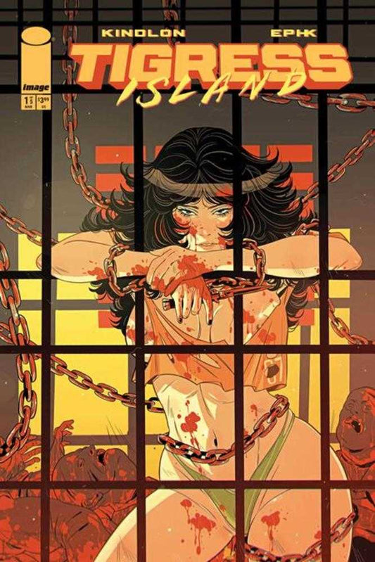 Tigress Island #1 (Of 5) Cover C Luana Vecchio Nsfw Polybagged Variant (Mature) (NM)