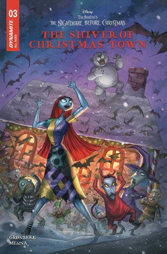 Tim Burtons The Nightmare Before Christmas The Shiver Of Christmas Town #3 Cover C Alan Quah Variant (NM)