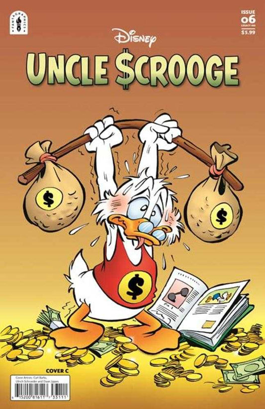 Uncle Scrooge Legacy #466 By Moonlights Blight Cover C 1:10 Carl Barks Daan Jippes Variant (NM)