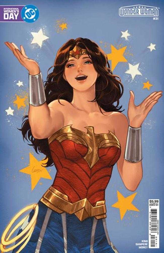 Wonder Woman #31 Cover E Lesley Leirix Li International Women’s Day Card Stock Variant (NM)