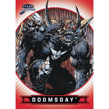 Fleer Brilliants Superman Trading Cards (Mega Box)