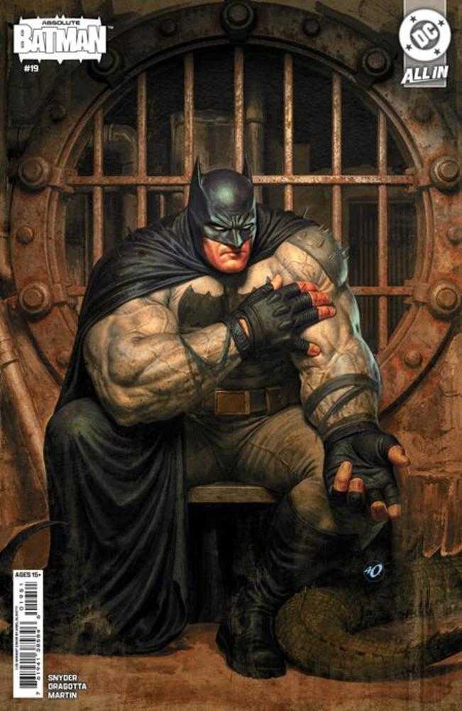 Absolute Batman #19 Cover E 1:25 Ariel Olivetti Card Stock Variant (NM)