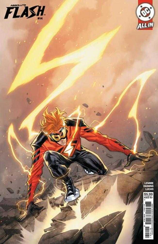 Absolute Flash #14 Cover B Stephen Segovia Card Stock Variant (NM)