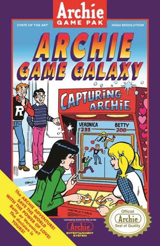 Archie Comics 85th Anniversary Presents Archie Game Galaxy #1 (One Shot) Cover B Stan Goldberg Box Art Variant (NM)
