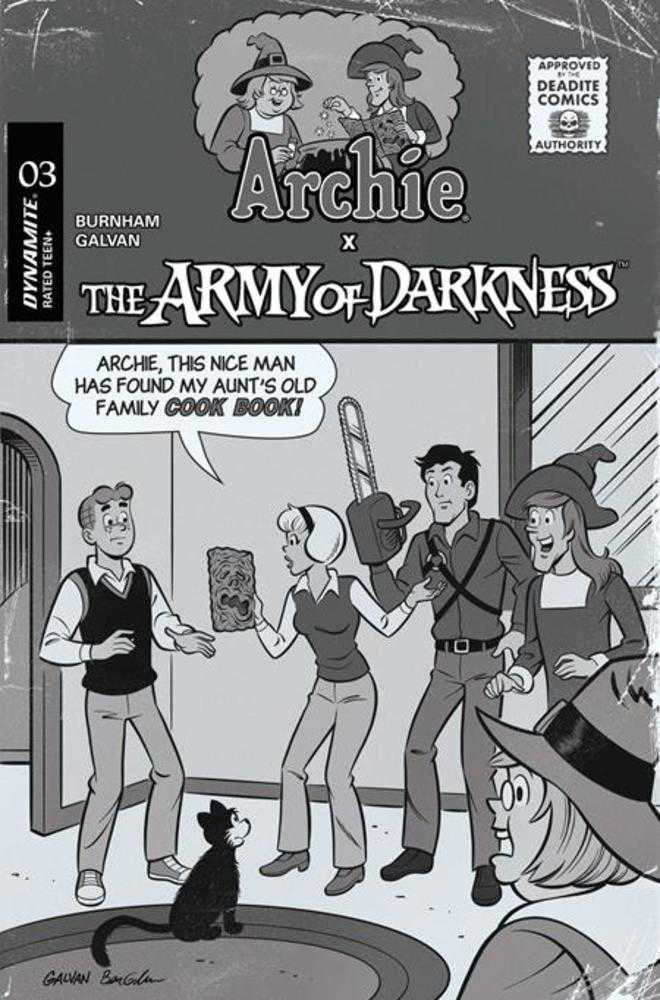 Archie X Army Of Darkness #3 Cover G 1:10 Bill Galvan Pencils Variant (NM)