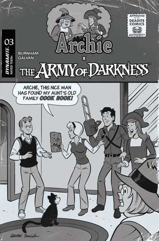 Archie X Army Of Darkness #3 Cover G 1:10 Bill Galvan Pencils Variant (NM)