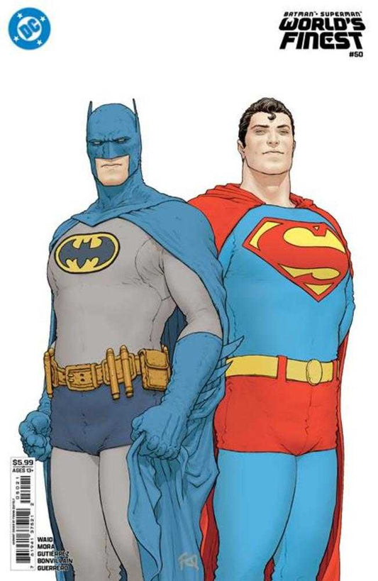 Batman Superman Worlds Finest #50 Cover B Frank Quitely Card Stock Variant (NM)