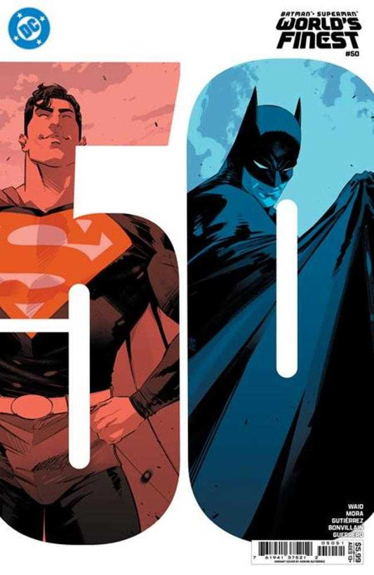 Batman Superman Worlds Finest #50 Cover E Adrian Gutierrez Card Stock Variant (NM)
