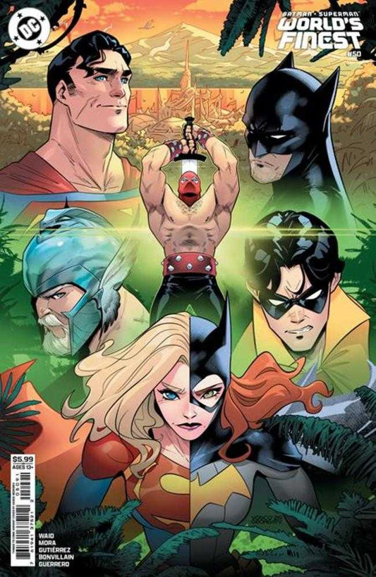 Batman Superman Worlds Finest #50 Cover H Vasco Georgiev Things To Come Card Stock Variant (NM)