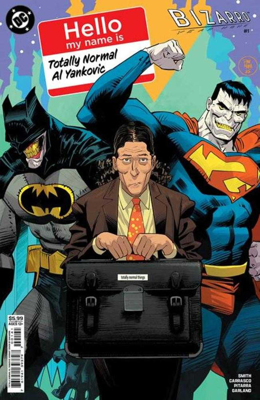 Bizarro Year None #1 (Of 4) Cover D Dan Mora Totally Normal Al Yankovic Cameo Card Stock Variant (NM)