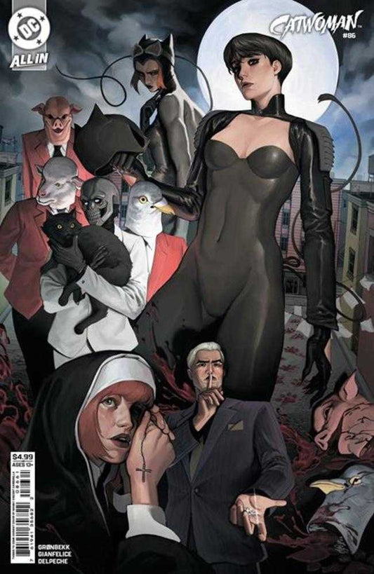 Catwoman #86 Cover E Manny Vincent Carbonilla Things To Come Card Stock Variant (NM)