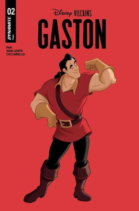 Disney Villains Gaston #2 Cover B Animation Art Variant (NM)