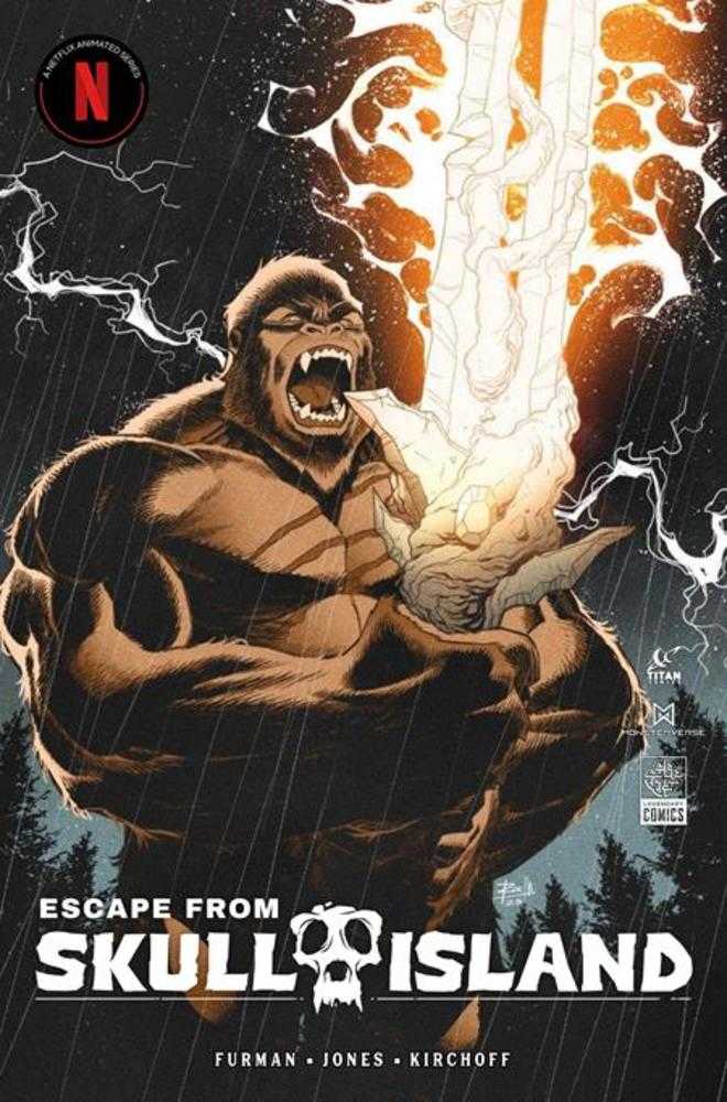 Escape From Skull Island #4 (Of 4) Cover A Rodrigo Rocha (NM)