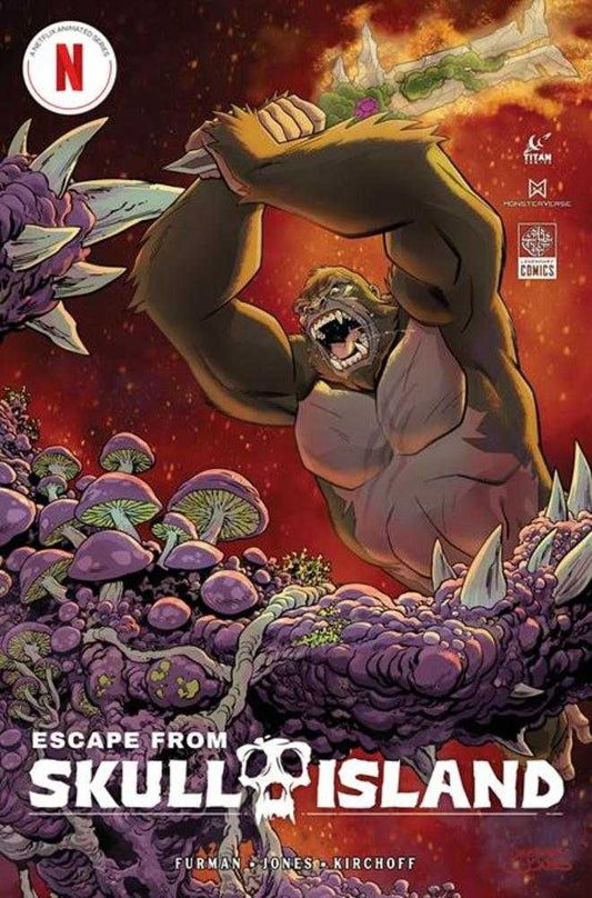Escape From Skull Island #4 (Of 4) Cover B Christopher Jones Variant (NM)