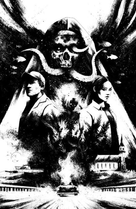 Estuary A Ghost Story #1 (Of 4) Cover E 1:20 Maan House Black & White Variant (NM)