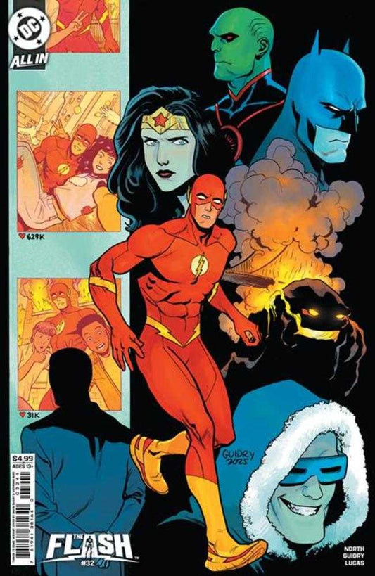 Flash #32 Cover D Gavin Guidry Things To Come Card Stock Variant (NM)