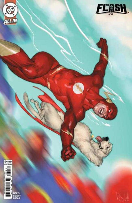 Flash #32 Cover E Ben Caldwell April Drools Card Stock Variant (NM)