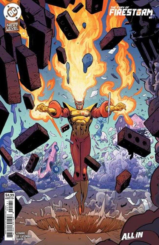 Fury Of Firestorm #1 (Of 6) Cover B Riley Rossmo Card Stock Variant (NM)
