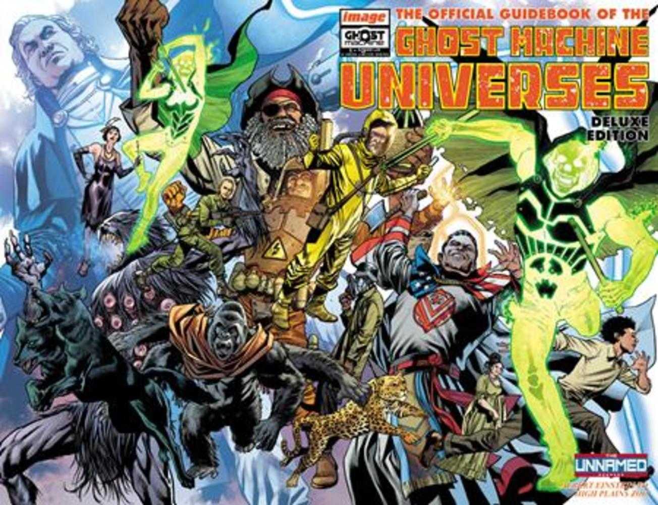 Ghost Machine The Official Guidebook #1 (Of 5) Cover B Bryan Hitch & Brad Anderson Wraparound Variant (NM)