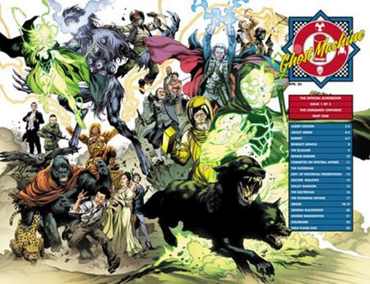 Ghost Machine The Official Guidebook #1 (Of 5) Cover C Ivan Reis & Danny Miki Wraparound Variant (NM)