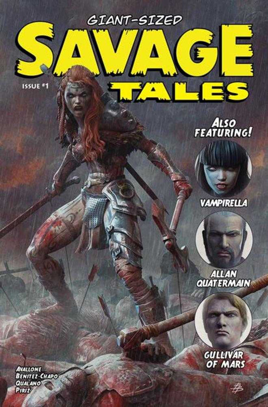 Giant Sized Savage Tales (One Shot) Cover A Bjorn Barends Red Sonja (NM)