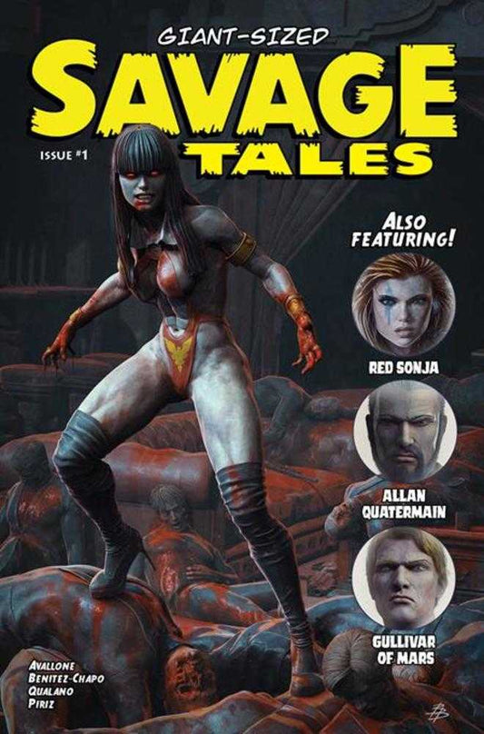 Giant Sized Savage Tales (One Shot) Cover B Bjorn Barends Vampirella Variant (NM)