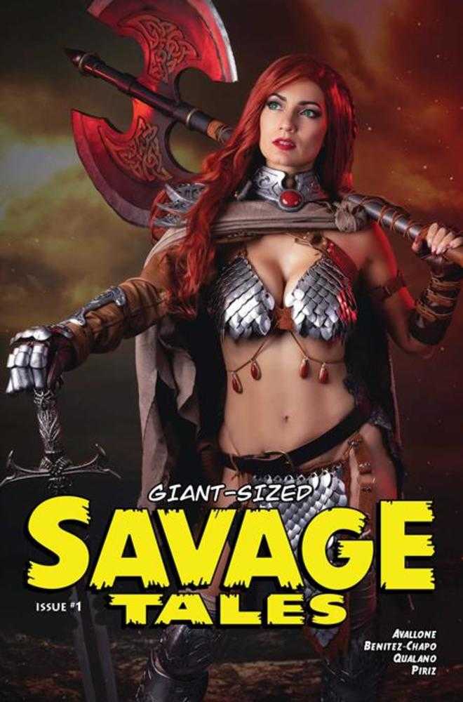 Giant Sized Savage Tales (One Shot) Cover C Ivy Cosplay Red Sonja Variant (NM)