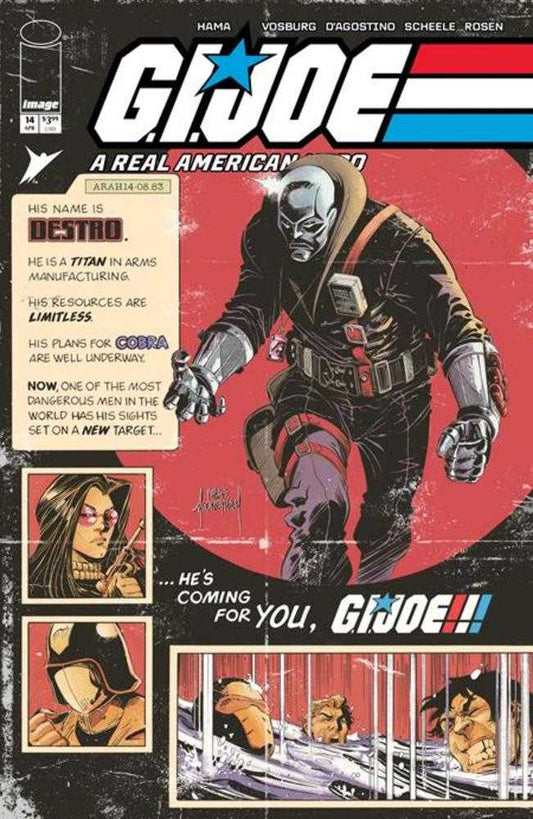 G.I. Joe A Real American Hero #14 Hama Files Edition Cover B Chris Mooneyham Variant (NM)